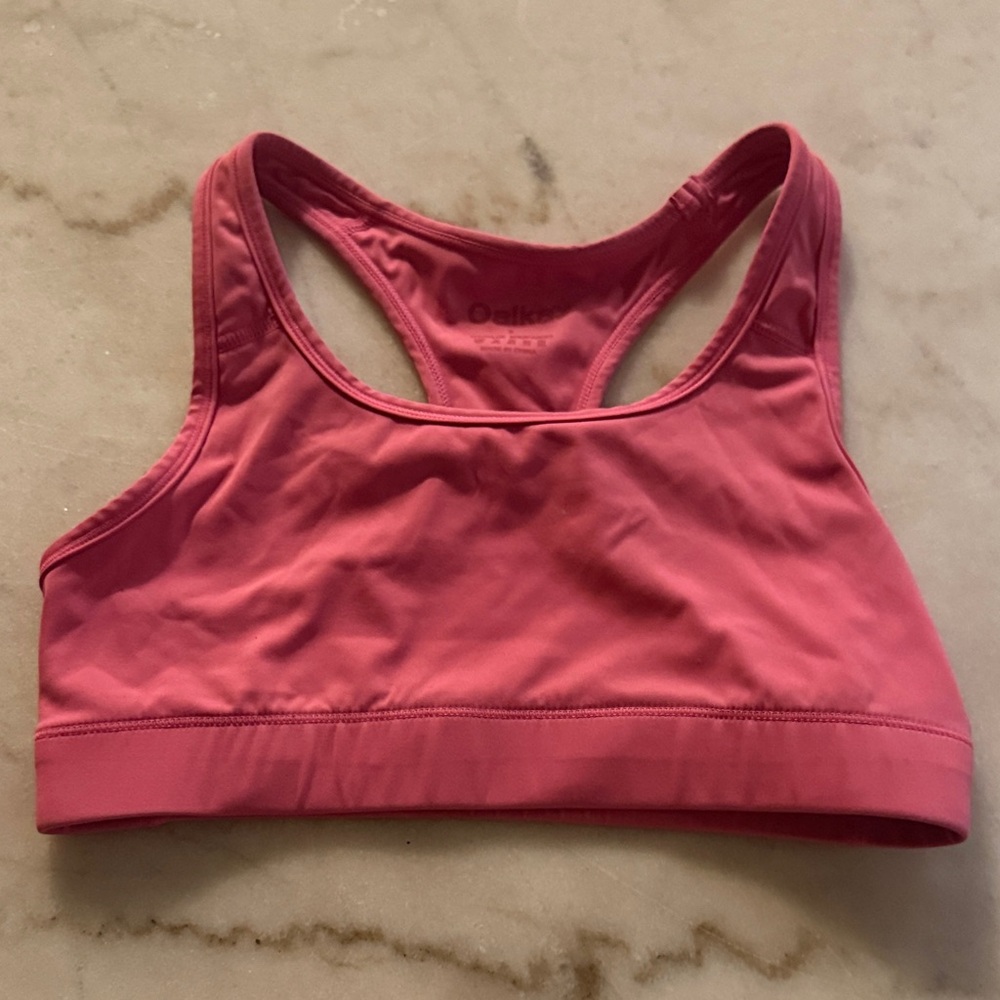Pink Sports Bra